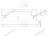 UZ-819160-20 Ручка UZ-819 L-160мм черный матовый <20> превью 2