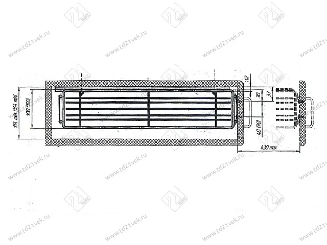 Бутылочница для кухни 150 мм (100x460x480мм) c шариковыми направляющими без доводчика, h35 мм 5