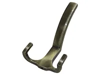 Крючок трехрожковый, бронза, V LORD, в комплекте: саморез 2 шт., крепёжная планка, ключ