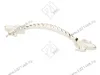 UZ-ROYAL3-96-10-03 Ручка GTV ROYAL3 C=96мм, белый/золото <25> превью 1