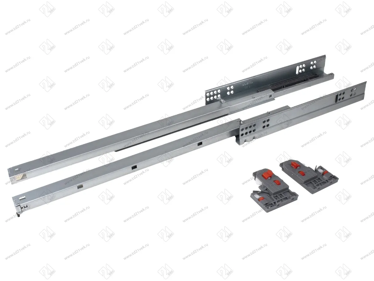 DB8785Zn/500 Направляющие 500 мм push-to-open скрытого монтажа B-slide  <10> 2