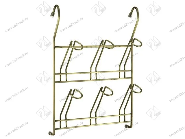 YJ-G508 AB Полка для стаканов (245х90х340) бронза<12> 1