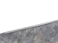RT110SC.1/000/1200 Ручка торцевая 1056 мм сатиновый хром <20>