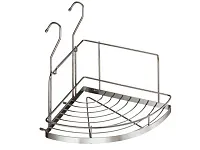 YJ-G301A Полка угловая малая (230х230х230) хром <6>