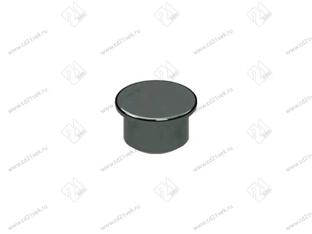 S-4081-A Заглушка для рейлинга, Starax, (16х12 мм), антрацит 1