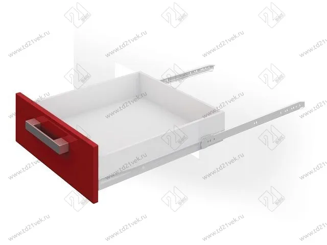 DS 03W.1/250 Направляющие Boyard DS802 250мм, белый, 10 кг на пару <25> 1