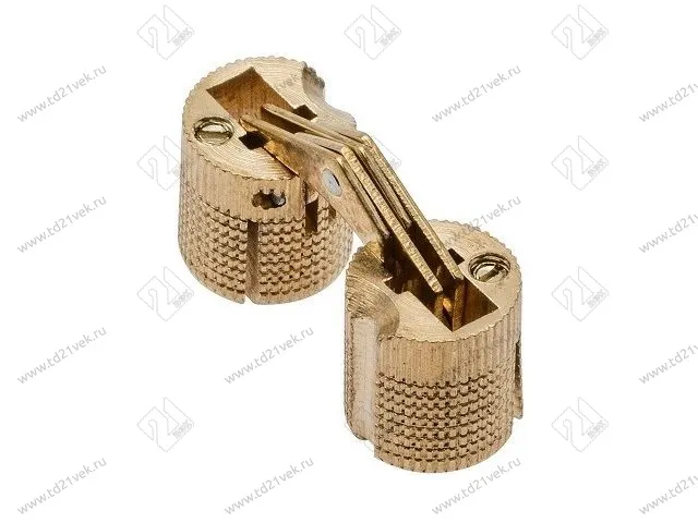 ZC-GTV-12-00 Петля цилиндрическая GTV, 12/19/27мм, max нагр. 7 кг., старое золото, <100/200> 1