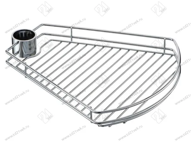 STT420 Полка трапеция хром <5> 1