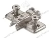 173L8130 MPL V500NI Планка ответная BLUM CLIP, крест., H=3мм, евровинт превью 1