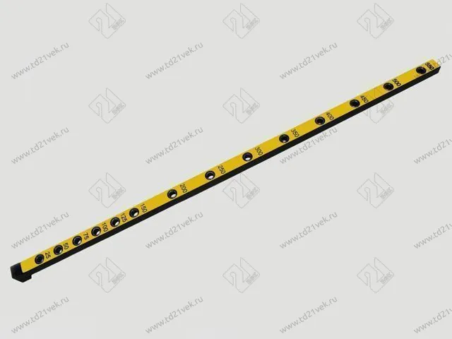 МК-02 Меб.кондуктор торцевой, шаг 25/50, L582, dвтулки 7мм (для 16мм) <1> 1