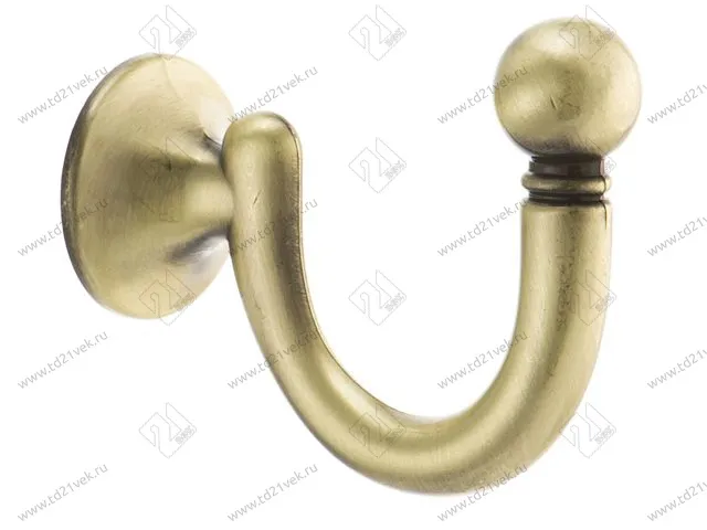 KR0150 AB Крючок античная бронза <80/480> 1