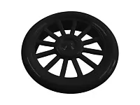 Вентиляционная решетка d40/46, h12 мм, черная