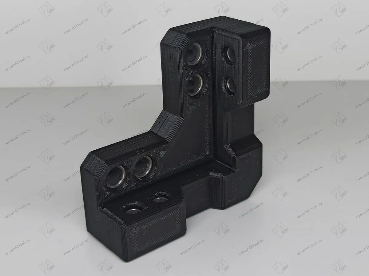 УК-54 Меб.кондуктор d5мм в торце/ d7мм в плоскости(для 18мм) с отступом от края 37/50мм <1> 1