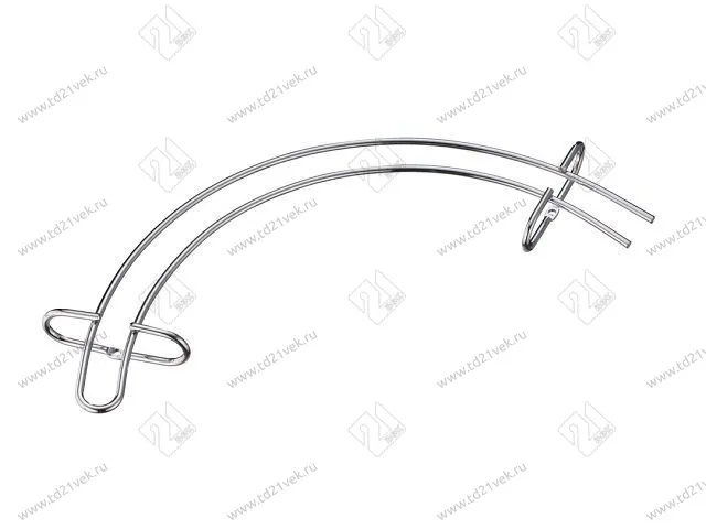 MX-051 Держатель бокалов дугообразный 380мм хром <50> 1