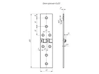 Петля карточная 200*45 б/п , (2,8 мм)<40>
