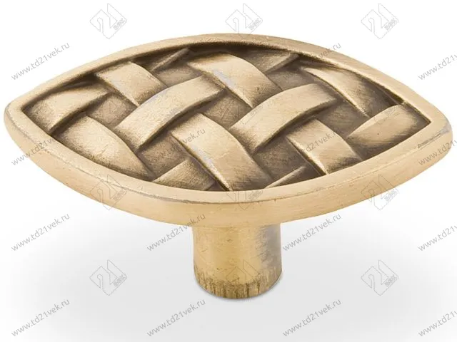 RK-04 BA Ручка-кнопка, 48 мм, бронза <100/500> 1