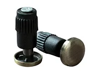 Заглушка рейлинга модерн бронза