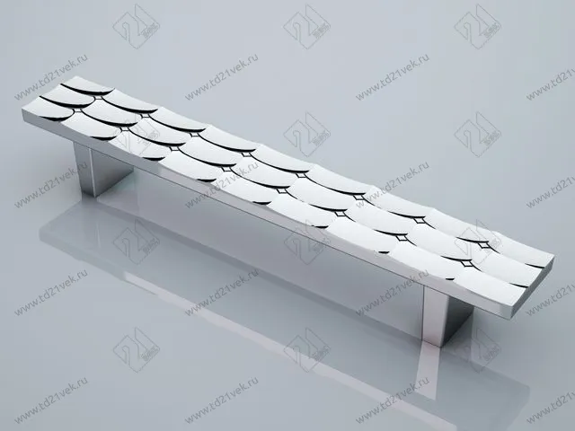 RS-192-02 Скоба Metax 192 мм (хром) <25/125> 1