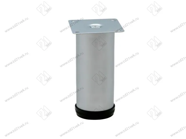 N0030-150 SC Опора мебельная регулируемая малая 50х150 мм, мат. хром <50> 1