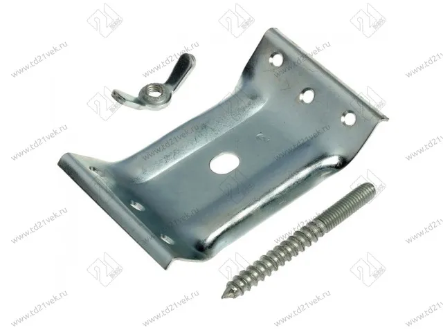 Стяжка стола 1,5 мм с барашком и винтом, цинк 1