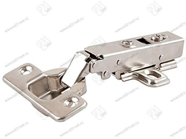 M301-Full (L) Петля четырехшарнирная clip-on с газ. пружиной, 105гр, накладная <100> 1