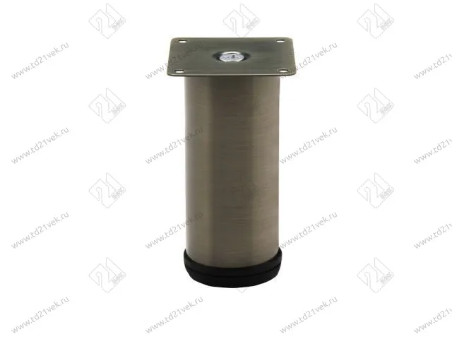 N0030-150 BA Опора мебельная регулируемая малая 50х150 мм, бронза <50> 1