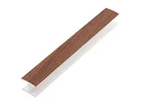 Угловое соединение 180гр, алюминий гладкий 100мм <50>