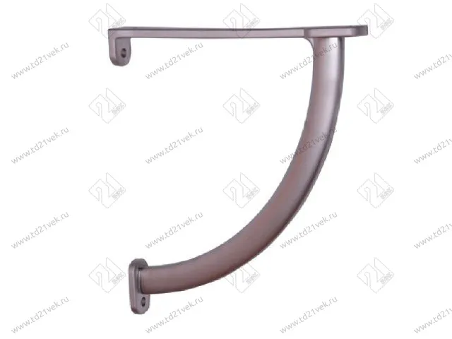 MF_110_NM Кронштейн полки (175х17х185) мат.никель<24> 1