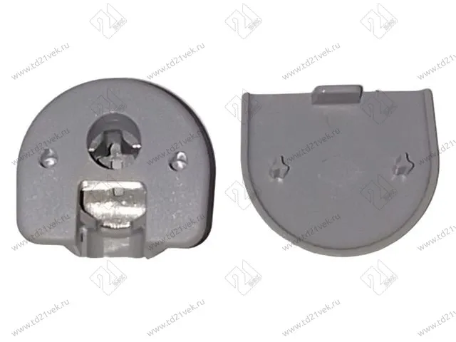 ACKRF016 Стяжка RAFFIX DUO d20*H12,5 мм с эксцентриком для плиты 16 мм, серая 2