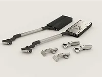 ST04AL02B / 0016509 Подъемник TOP-STAYS ST складной (h650-729mm/нагр.3,7-7,2кг)(серый)<1/6>