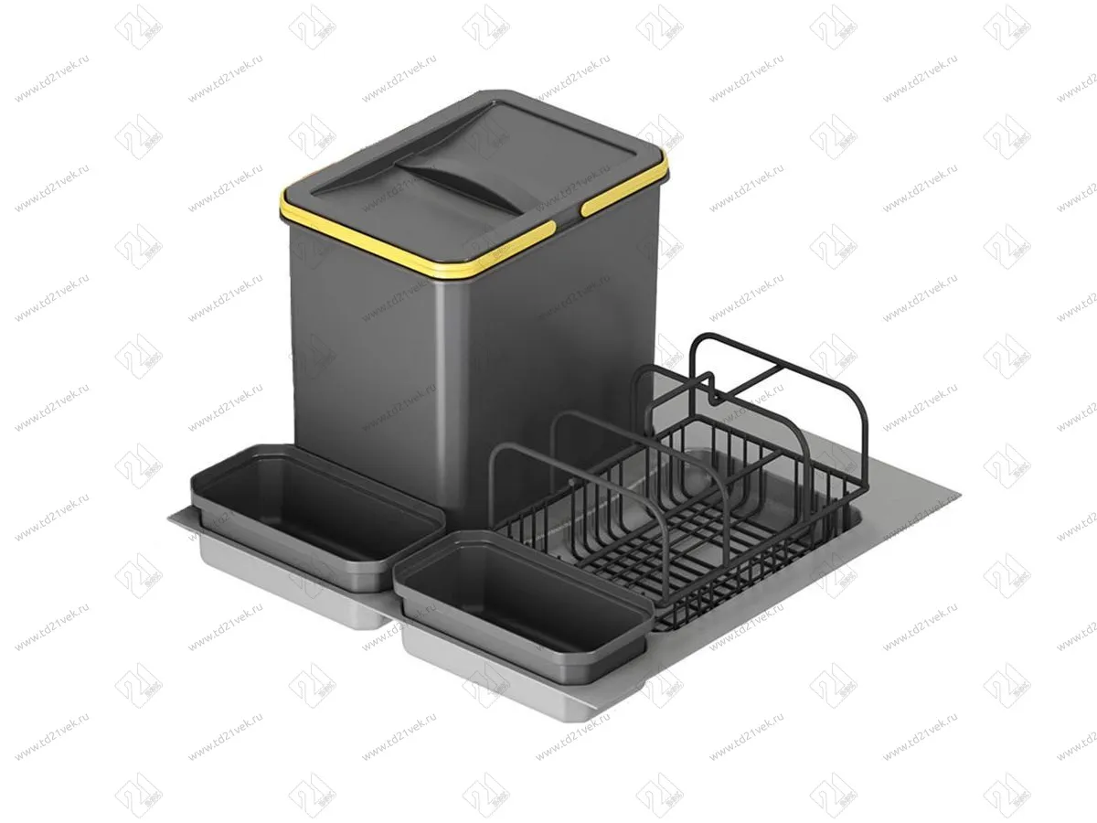 S-2534-A Система сортировки в базу 600 мм, Starax Order 2, (540-470х490-415х305), антрацит 1