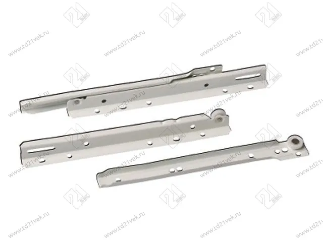 Направляющие роликовые 400 мм, белые <35> 1