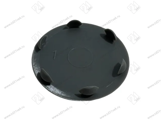 Заглушка для технологических отверстий, D35 мм, серая 2