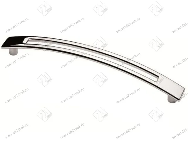 Скоба "Оскар" 5128-03/128 (мат.хром) <50/400> 1