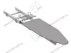 S-6616-G Выдвижная гладильная доска с фасадом в 400 базу, Starax, серый превью 3
