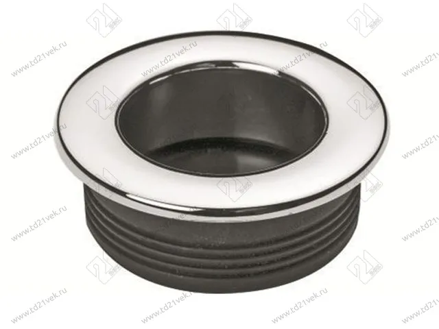 Ручка"Оскар" 5145-03 врезн. кругл (мат.хром)<30/900> 1