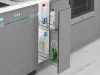 S-2423-C Бутылочница 200, Starax, 2-х ярусная, направляющие Blum Tandem, (151х475х495 мм) , частичное выдвижение, правая превью 1