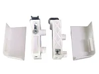 Навес для шкафа L+R, заглушки-2шт. (под запрессовку), белый, Р130