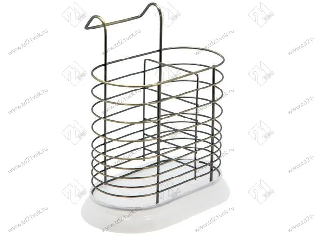 MX-039 BA Подставка для столовых приборов (180х110х200) бронза/белый <80> 1