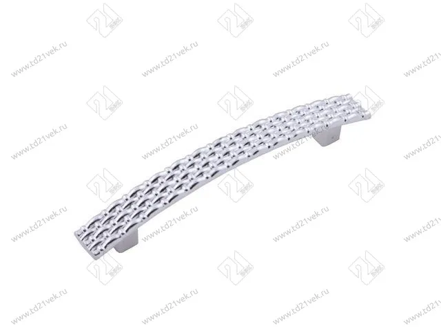 Ручка-рейлинг С23/96 пластик, хром <250> 1