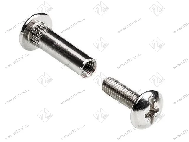 Стяжка межсекционная d=8мм M6x30  никель KF-02-630  <2000> 1