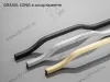 Профиль-ручка UA-GRAVEL-1200-22 1152мм (L1200мм) золото шлифованное светлое Apro превью 4