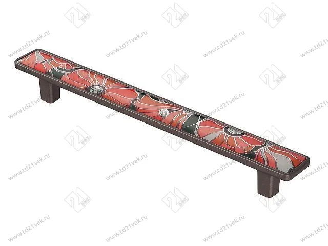 KA3-160PS21P-GF Ручка-скоба, 160 мм, полимер, графит, PASSION <1> 1