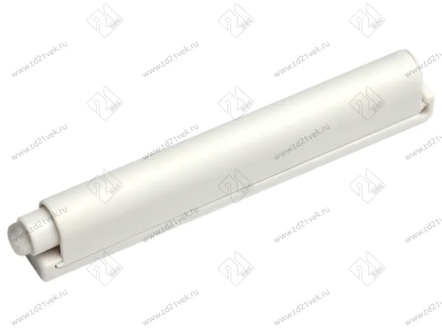 AMF10/W Упор-защелка фасада c толкателем push-to-open, скр крепления белый <50/600> 1