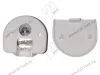 ACKRF016 Стяжка RAFFIX DUO d20*H12,5 мм с эксцентриком для плиты 16 мм, белая превью 2
