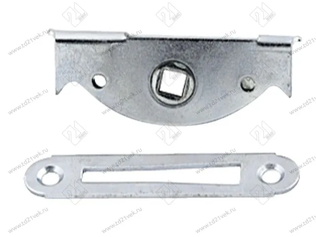 Завертка врезная ЗР3 с планкой, цинк <100> 1