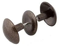 Ручка-кнопка РК1 тип 1 у металл, антик серебро <30>