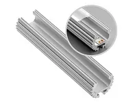 PA-GLAXDR-AL алюминиевый профиль-штанга glax круглый fi-25мм, (цена за 2 метра) <20>