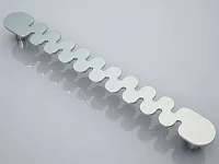 K220-192-22 Скоба Metax 192 мм (мат.хром) <25/125>