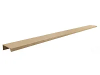 Профиль-ручка торцевая 512мм (L596мм) золото матовое